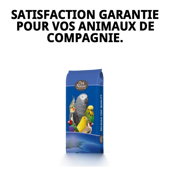 Mijo Blanc Propre 20 kg Deli Nature pour vos oiseaux.