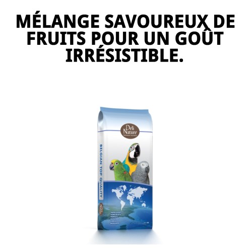 Loros Suprem Fruits Deli Nature 15 kg - Alimentation Premium