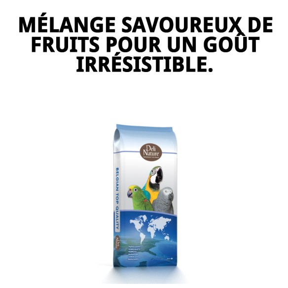 Loros Suprem Fruits Deli Nature 15 kg - Alimentation Premium