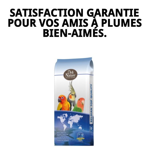 Grands Perruches Sans Tournesols 20 kg pour Cacatoès