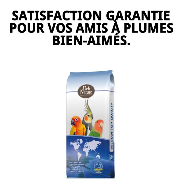 Grands Perruches Sans Tournesols 20 kg pour Cacatoès