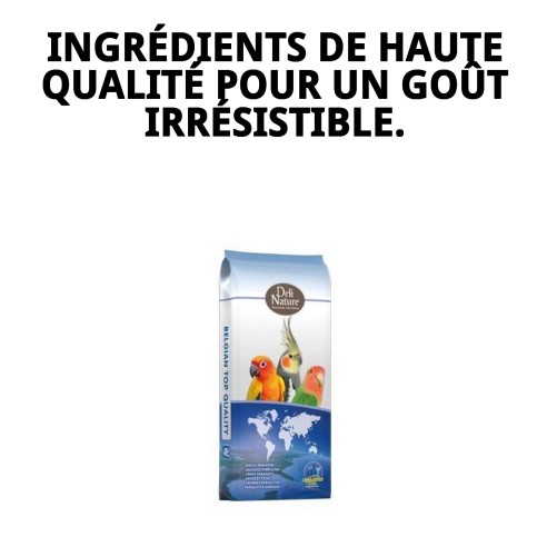 Agapornis Champion 20 kg Deli Nature - Alimentation Premium