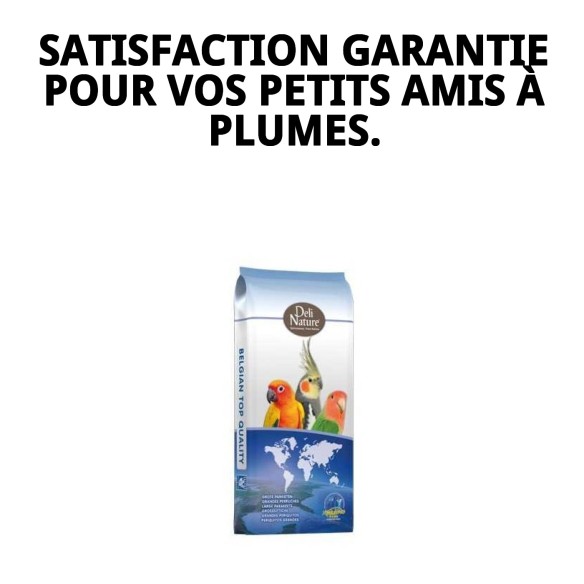 Agapornis Champion 20 kg Deli Nature - Alimentation Premium