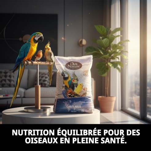 Mélange de Minéraux pour Oiseaux 20 kg Deli Nature