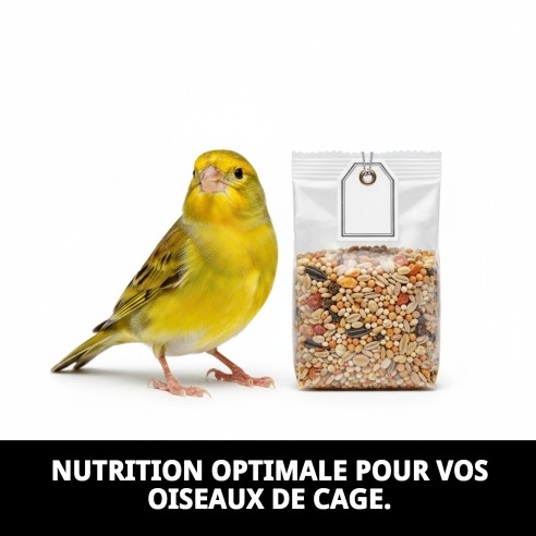 Pâte d'élevage RAFF Holland Cova 300g pour oiseaux en cage.