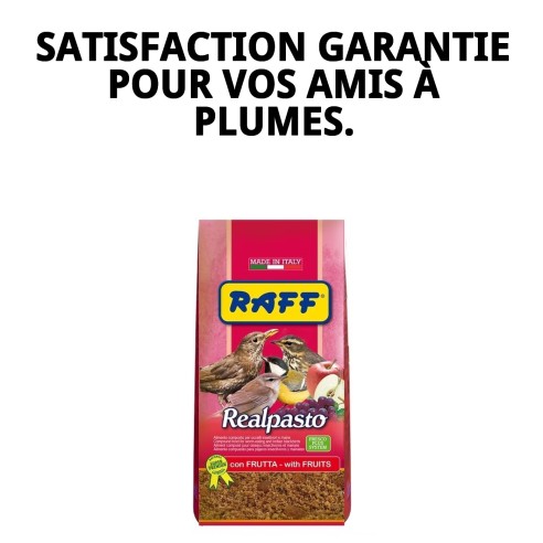 Raff Real Pâture 1 kg : Nutrition idéale pour vos oiseaux