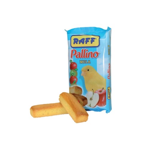 Bizcochos RAFF PALLINO MELA-5 : En-cas sain pour oiseaux.