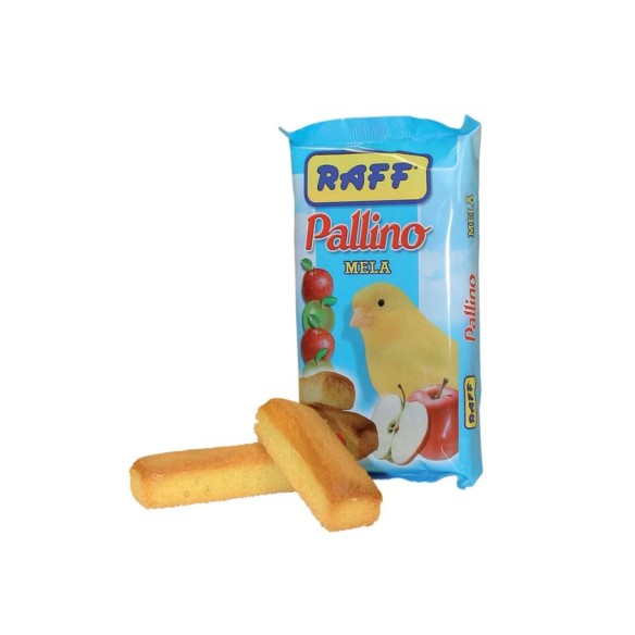 Bizcochos RAFF PALLINO MELA-5 : En-cas sain pour oiseaux.