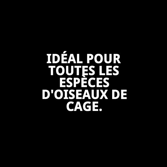 Bizcochos RAFF PALLINO MELA-5 : En-cas sain pour oiseaux.