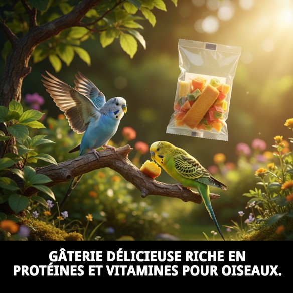 Gâteaux RAFF PALLINO FRUITS : Nutrition et Saveur pour Oiseaux