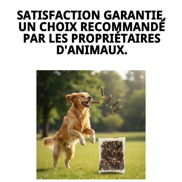 Snack Naturel pour Chiens au Poulet et Soja - 1 KG