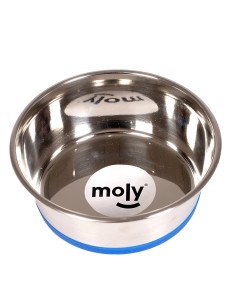 COMEDERO ACERO ANTI-DES B/SILICONA 14 CM 0,50 L 2