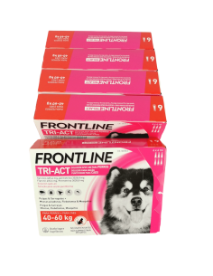 FRONTLINE TRI-ACT PIPETAS ANTIPARASITARIAS PARA PERROS 6 UNIDADES - 