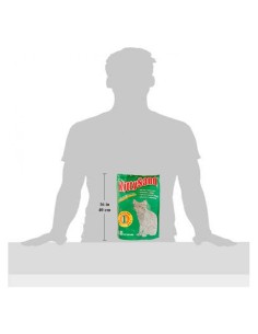 ARENA PARA GATOS BENTONITA CARBÓN ACTIVO 5 KILOS -  2