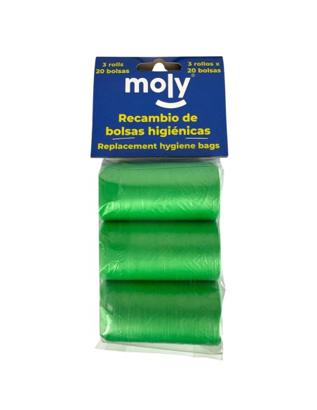 RECAMBIO BOLSITAS HIGIENICAS PACK 3 X 20 -