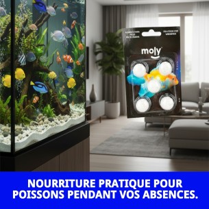 MOLY Bâtonnets de Fin de Semaine: Nourriture Idéale pour les Poissons 2