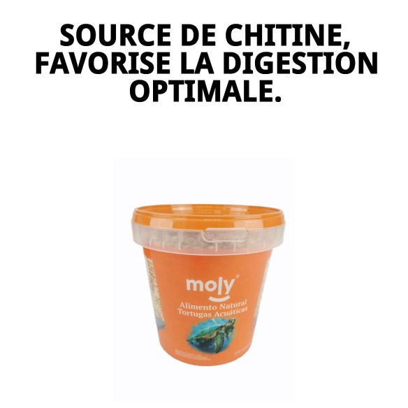 Nourriture Gammarus pour tortues et poissons - 125 gr 1180 ML