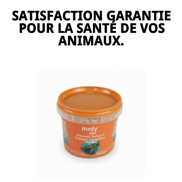 Nourriture Gammarus pour tortues et poissons - 15g 120ml