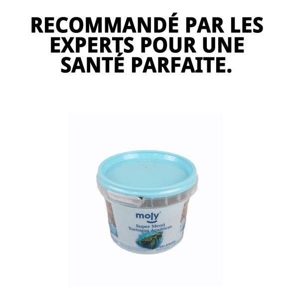 Nourriture Moly Menu Tortues 40g pour une santé et une croissance optimales