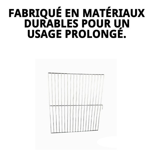 Séparateur Grille Cage d'Élevage 60 cm | Qualité Moly