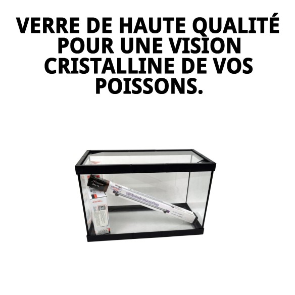 Acuarium en verre Moly 20L Kit complet pour poissons