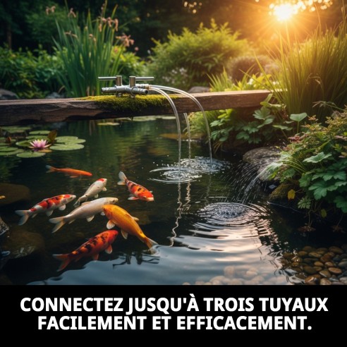 Clé Métallique 3 Sorties pour Animaux - Qualité et Durabilité