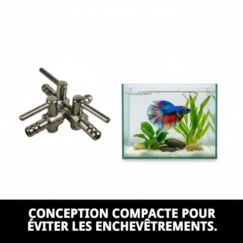 Clé Métallique 3 Sorties pour Animaux - Qualité et Durabilité