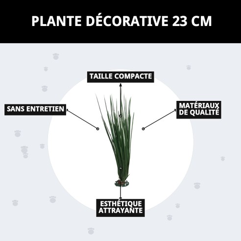 Plante Décorative 23 cm - La Touche Verte pour votre Maison