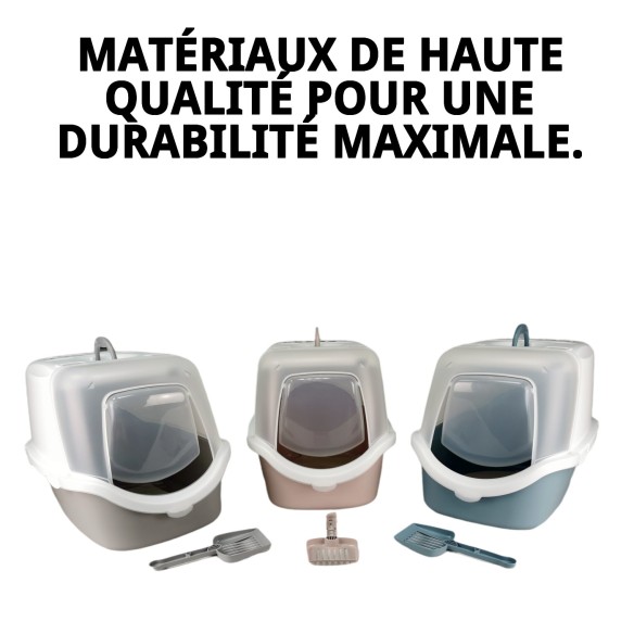 Maisonnette Cathy Easy Clean pour Chats - Hygiénique et Pratique