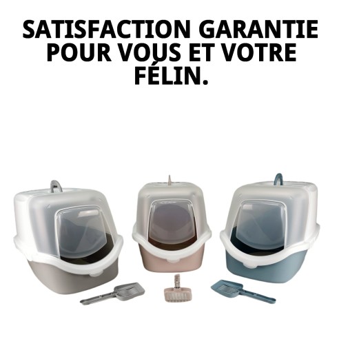 Maisonnette Cathy Easy Clean pour Chats - Hygiénique et Pratique