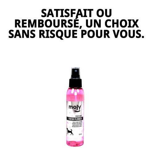Parfum Fleurs Fraîches pour Animaux - Parfum Délicieux 125ml