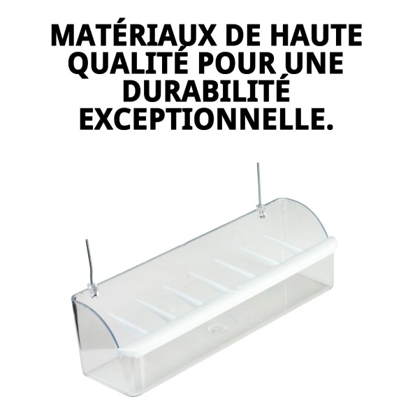 Comportement Int. 23cm avec Crochet Métallique pour Animaux de Compagnie