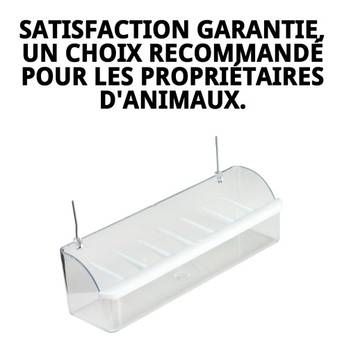 Comportement Int. 23cm avec Crochet Métallique pour Animaux de Compagnie