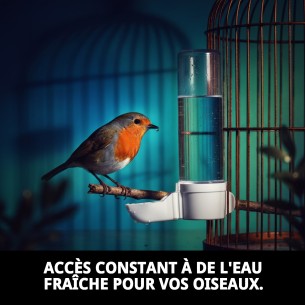 Biberon Long Bec Canard : Accessoire Idéal pour Cages 2