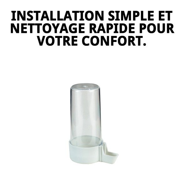 Biberón Tube Firenze Maxi pour votre animal de compagnie - Accessoires pour cages