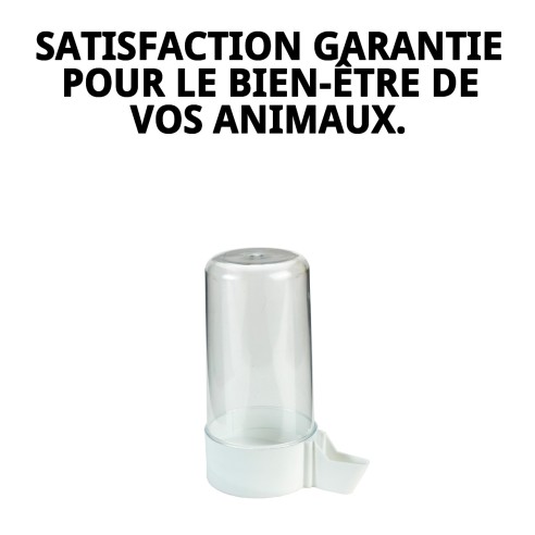 Distributeur d'eau Tube Super avec Anneau pour Animaux de Compagnie - Idéal et Pratique
