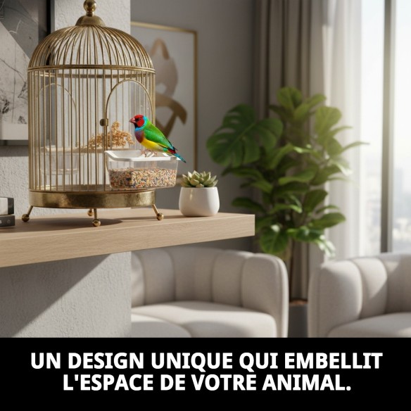 Comportement Exotique en Fer 11 cm pour Animaux de Compagnie