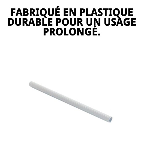 Bâton en plastique de 1 mètre pour cages à animaux de compagnie.