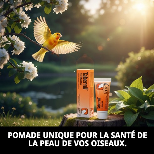 Tabernil Pommade 9,25 g pour le soin des oiseaux et de leur peau.