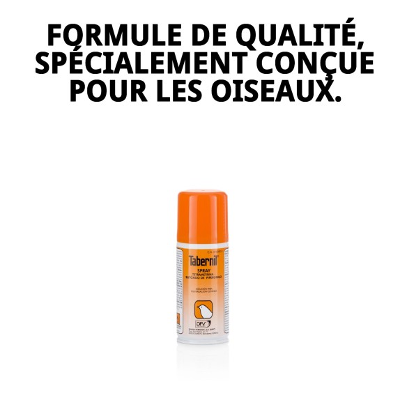 Tabernil Spray Tetra-But Piper 150 ml : Protection pour Oiseaux