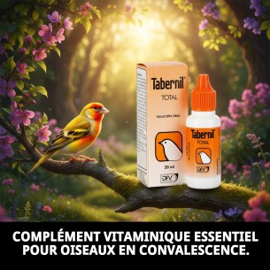 Tabernil Total 20 ml : Vitamine Essentielle pour Oiseaux en Bonne Santé 2
