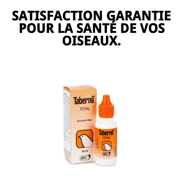Tabernil Total 20 ml : Vitamine Essentielle pour Oiseaux en Bonne Santé