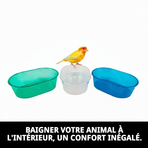 Baignoire Intérieure Petite pour Animaux - Confort et Propreté