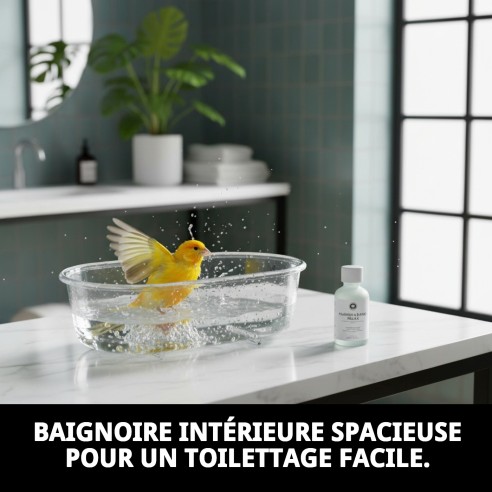 Baignoire Intérieure Grande pour Animaux - Confort et Style