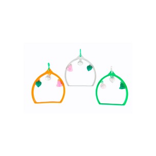 Balancoire Ovale en Plastique pour Animaux de Compagnie - Accessoire Idéal