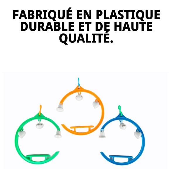 Balancoire en Plastique Ronde pour Oiseaux - Amusement Garanti