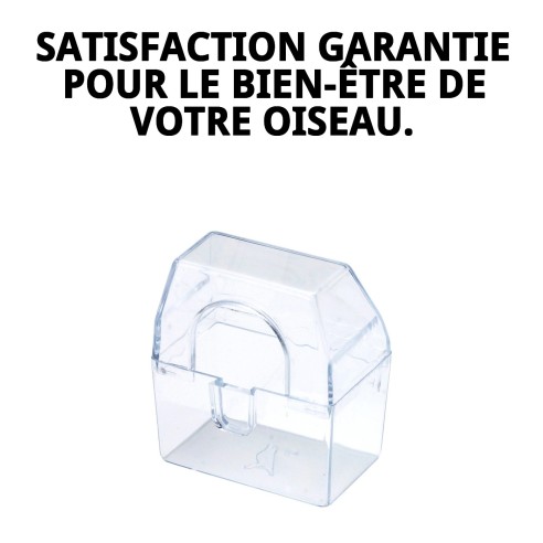 Comedero Canarias : Idéal pour les cages d'oiseaux extérieures.