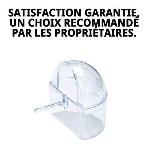 Comedero Capilla : Idéal pour les cages d'animaux de compagnie.