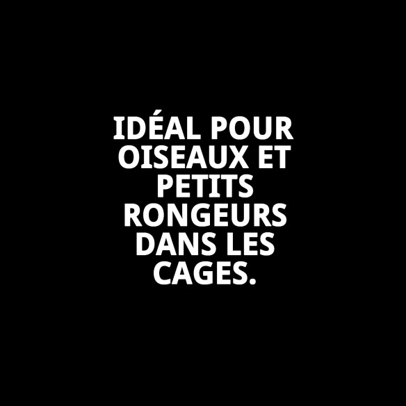 Nidal en plastique pour cages - Accessoire idéal pour animaux de compagnie