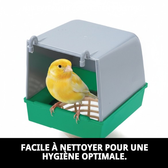 Nid d'extérieur en plastique complet pour animaux de compagnie - Idéal et résistant
